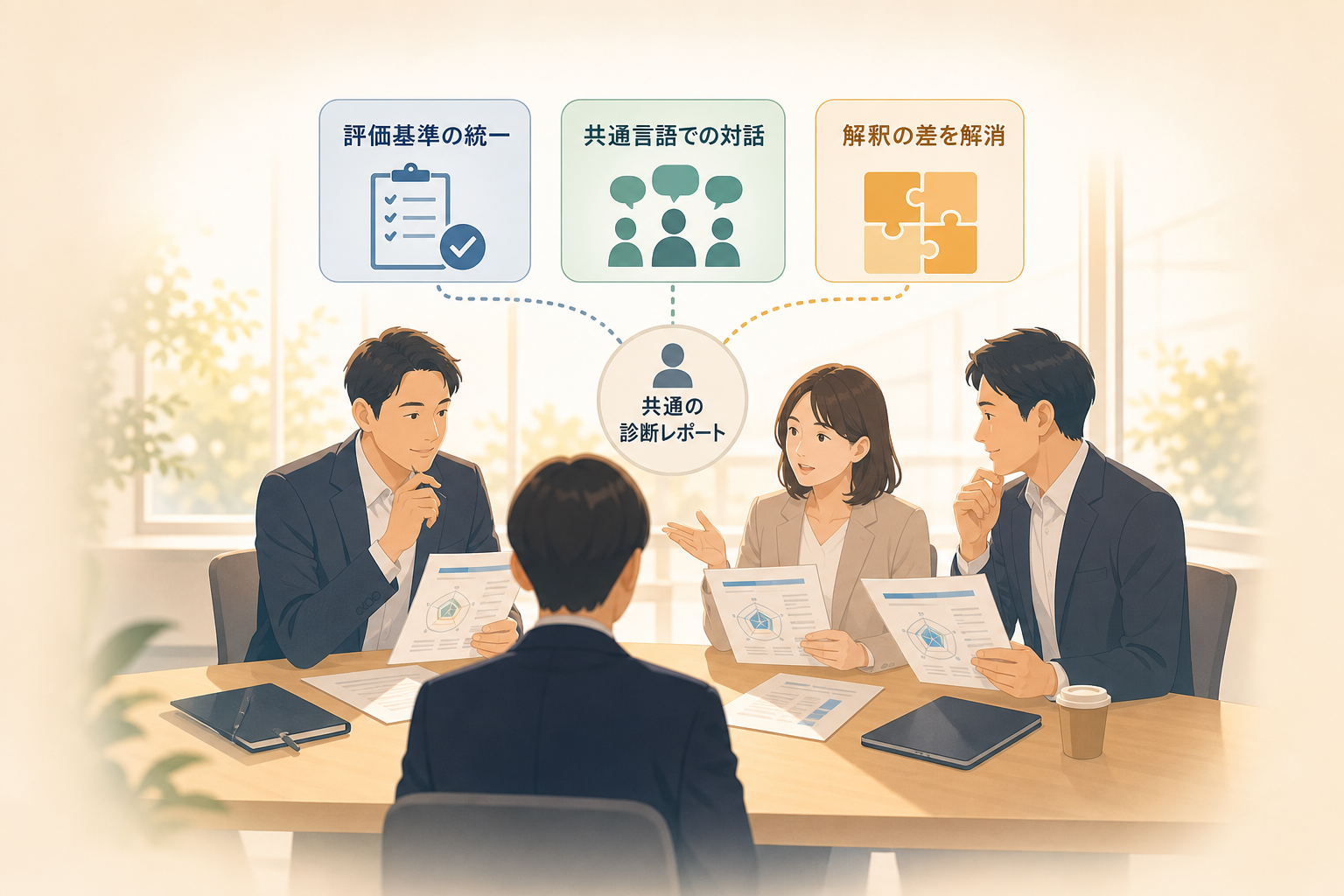 TekiLensを活用して面接官ごとの評価基準を統一する方法とは?