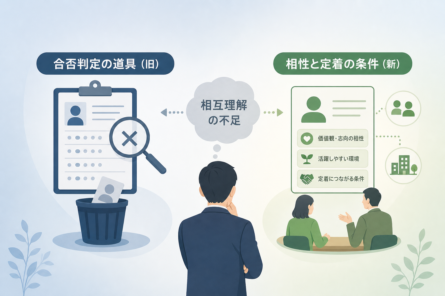 なぜ従来の適性検査では人材の離職防止が難しいのか？