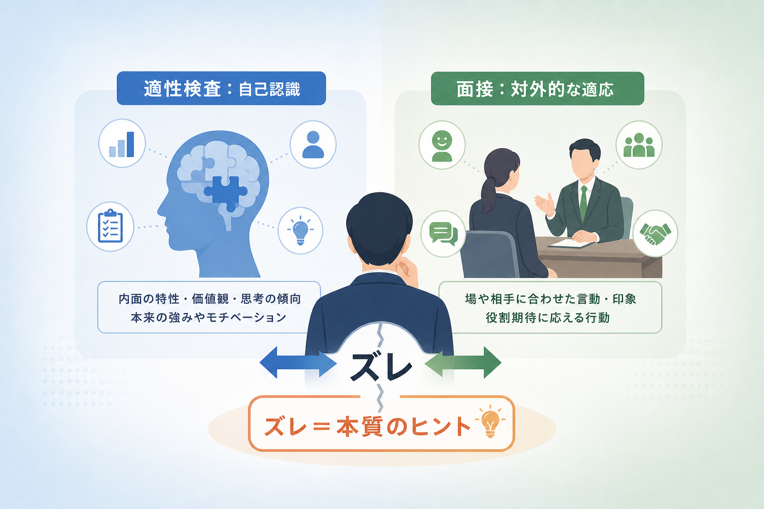 なぜ適性検査の結果と面接の印象に「ズレ」が生じるのか?