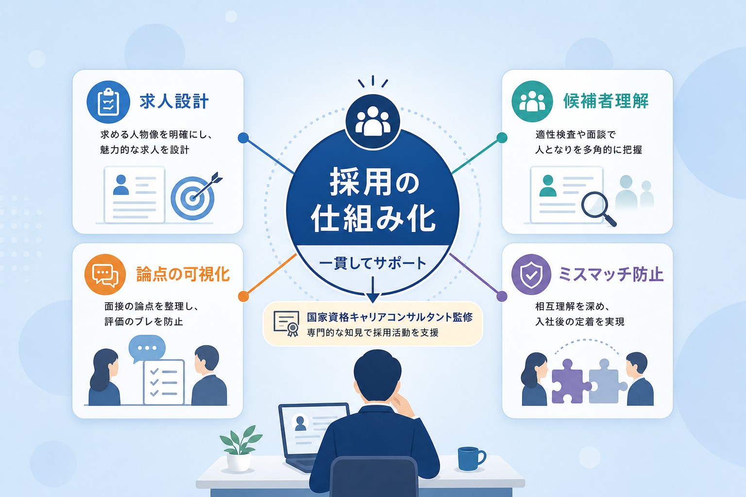 TekiLensで面接の論点を可視化し採用の仕組み化を実現するには?