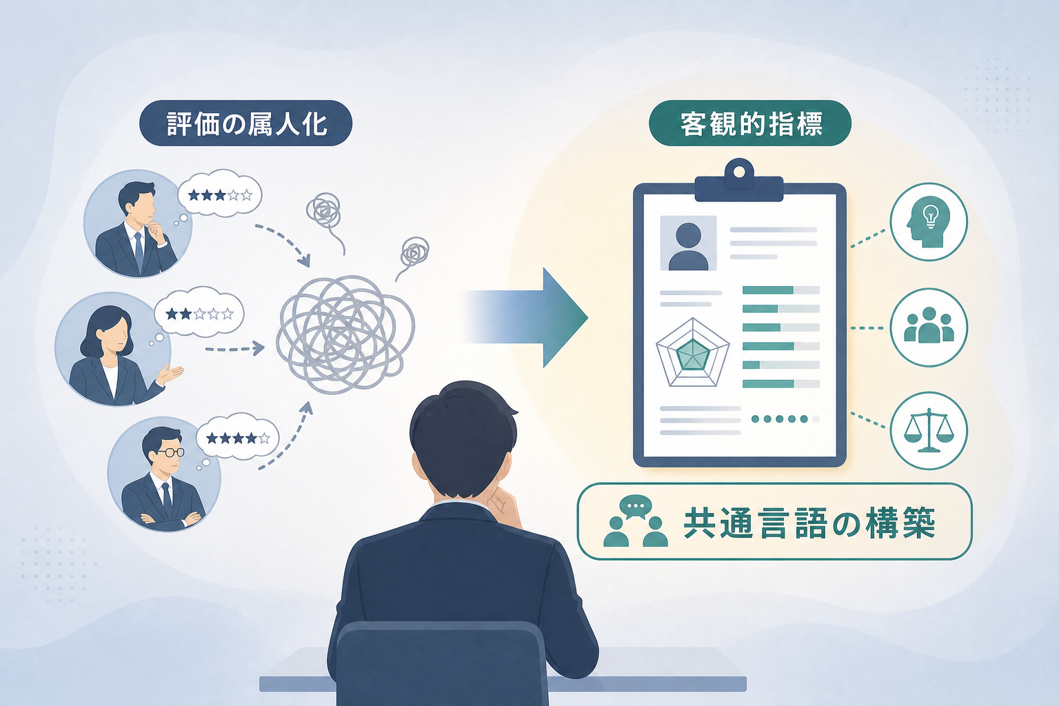 なぜ採用課題が解決しないのか?面接官による評価のバラつきを抑える適性検査の役割