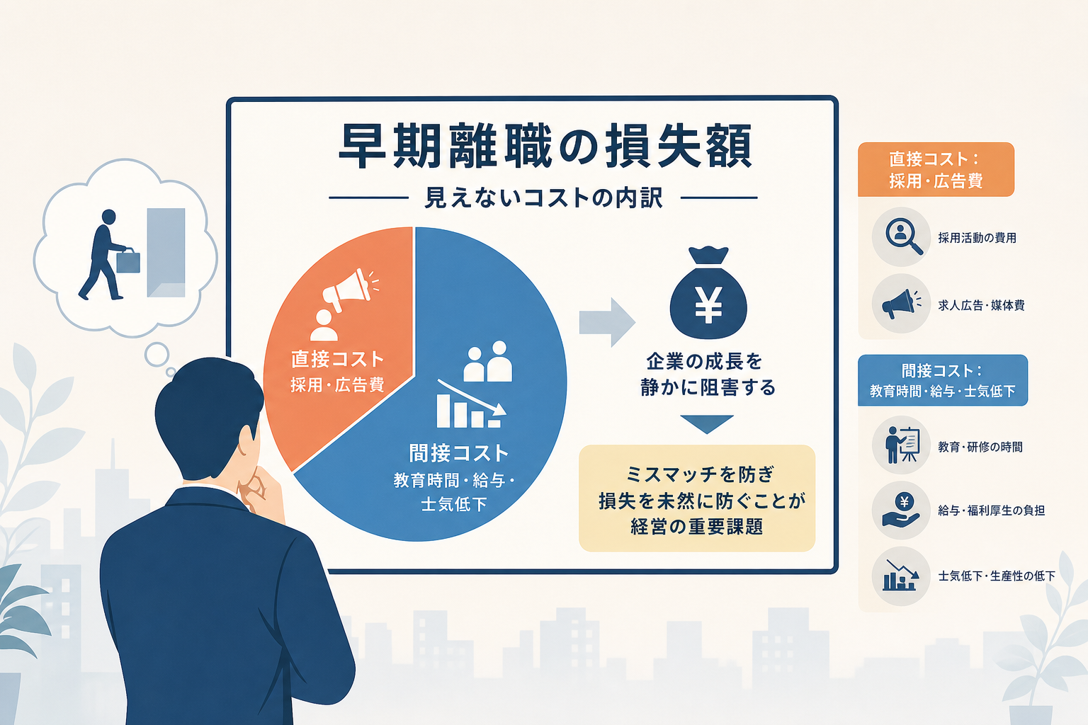適性検査はなぜ企業に必要なのか?面接の「主観」が招くミスマッチの損失額とは?